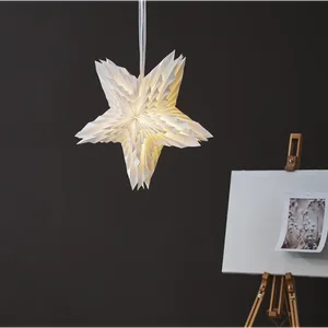 Gwiazda wisząca biala WHITE 50cm