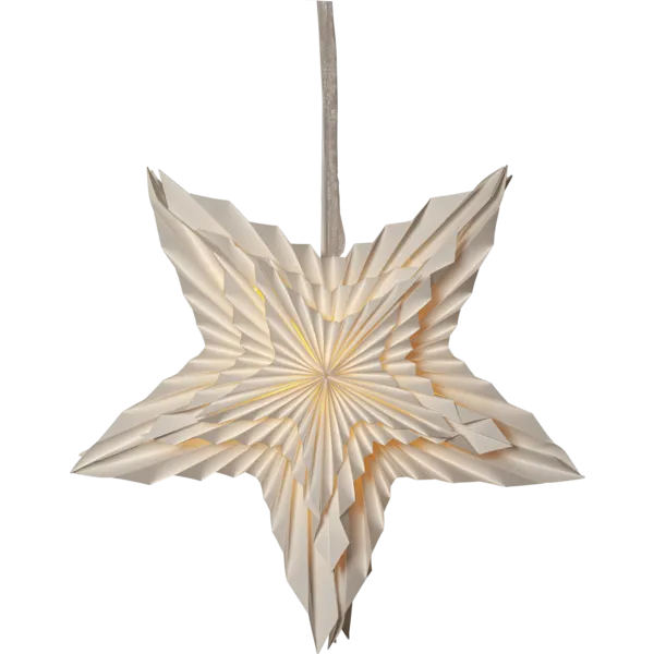 Gwiazda wisząca biala WHITE 50cm — zdjęcie 2