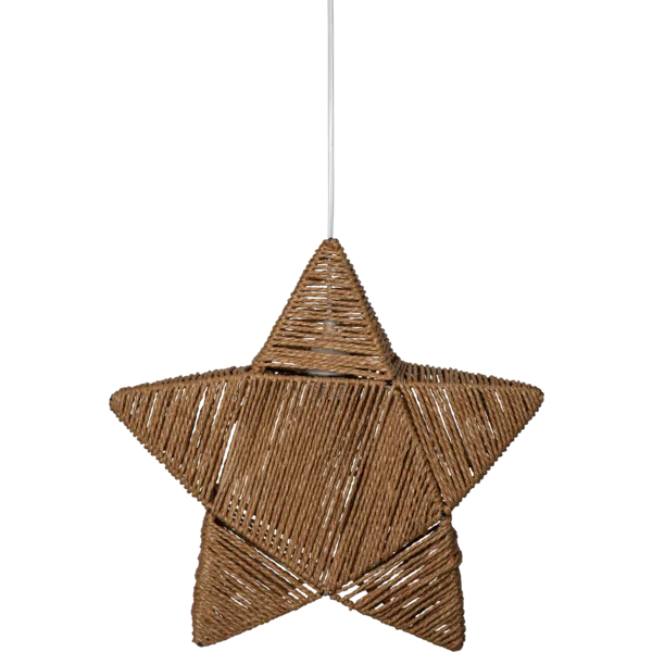 Gwiazda wisząca brązowa RAPPE 45cm — zdjęcie 9
