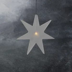 Gwiazda wisząca ciepła biała Led KARLA 33cm