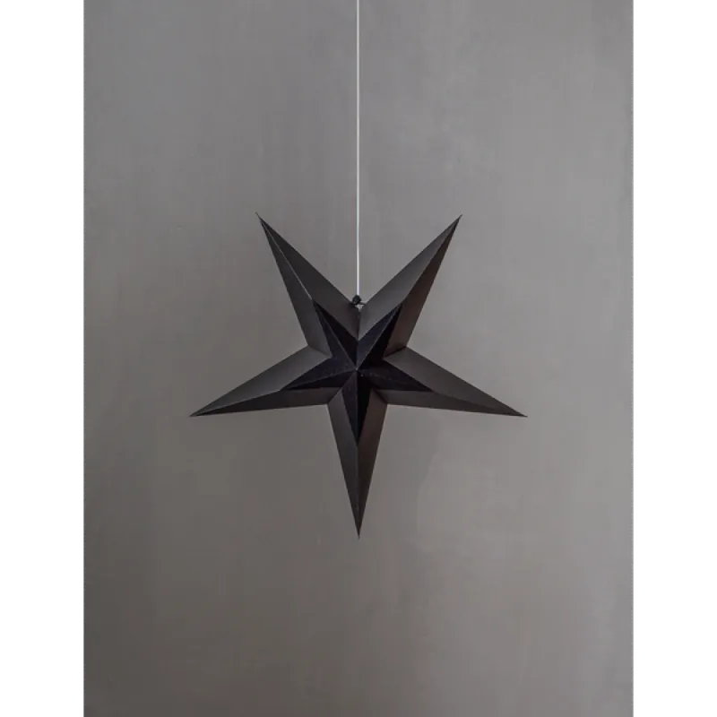 Gwiazda wisząca czarna DIVA 60cm — zdjęcie 4