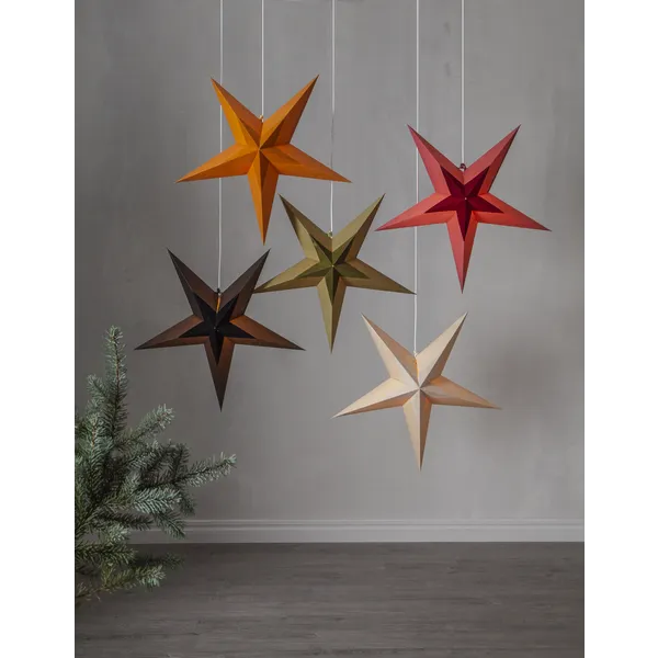 Gwiazda wisząca czarna DIVA 60cm — zdjęcie 10
