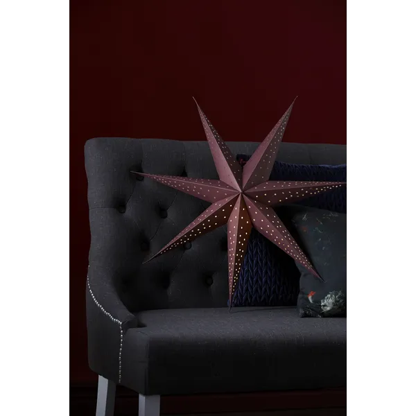 Gwiazda wisząca czerwona POINT 80cm — zdjęcie 4