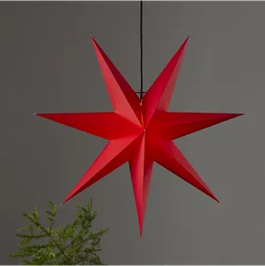 Gwiazda wisząca czerwona ROZEN  70cm