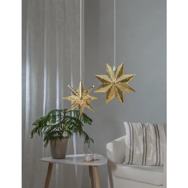 Gwiazda wisząca mosiądz MINI 25cm — zdjęcie 8