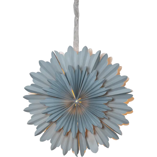 Gwiazda wisząca niebieska CRYSTAL 50cm — zdjęcie 2