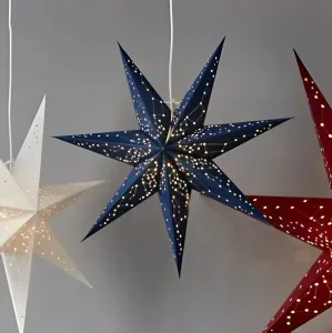Gwiazda wisząca niebieska GALAXY 60cm