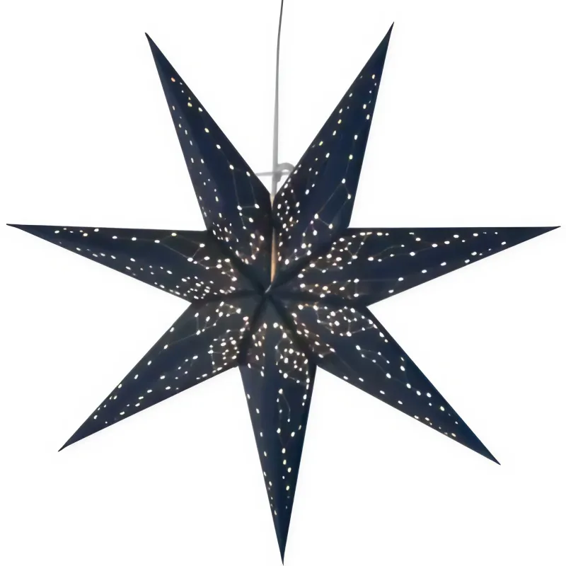 Gwiazda wisząca niebieska GALAXY 60cm — zdjęcie 2