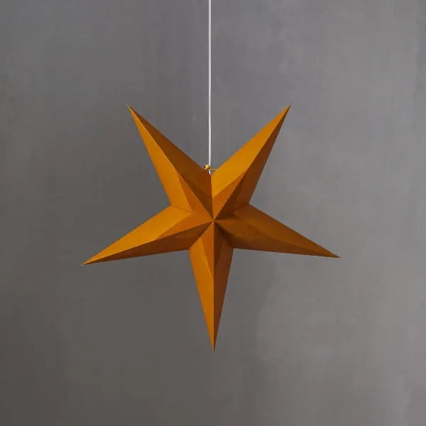 Gwiazda wisząca pomarańczowa DIVA 60cm — zdjęcie 2