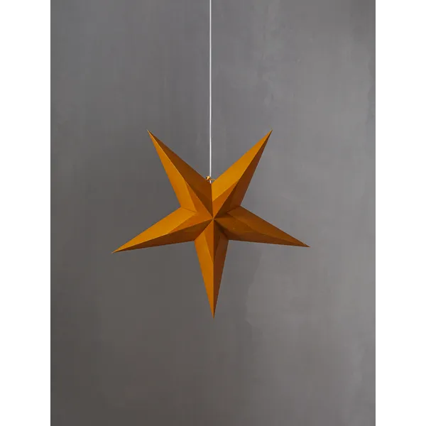 Gwiazda wisząca pomarańczowa DIVA 60cm — zdjęcie 7