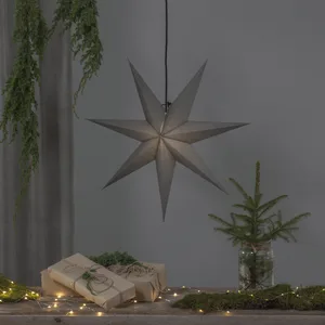 Gwiazda wisząca szara OZEN 70cm