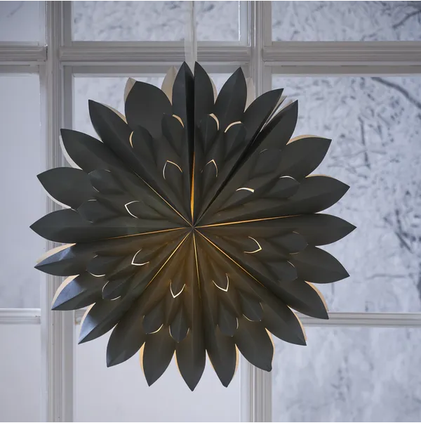 Gwiazda wisząca zielona CLIPP 40cm — zdjęcie 4