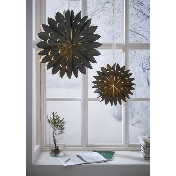 Gwiazda wisząca zielona CLIPP 40cm — zdjęcie 8