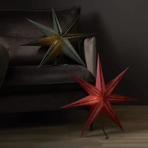 Gwiazda wisząca zielona POINT 60cm — zdjęcie 3