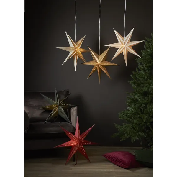 Gwiazda wisząca zielona POINT 60cm — zdjęcie 6