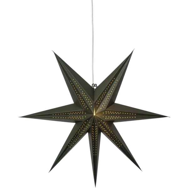 Gwiazda wisząca zielona POINT 60cm — zdjęcie 7