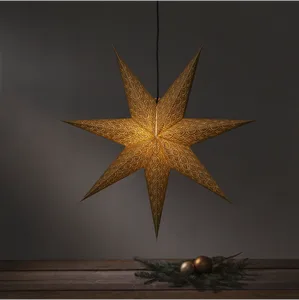 Gwiazda wisząca złota BRODIE 60cm