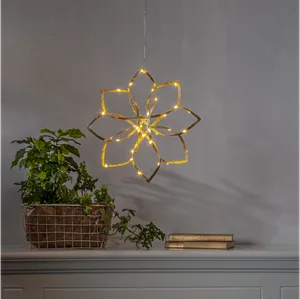 Gwiazda wisząca złota Led AMAZE 30cm