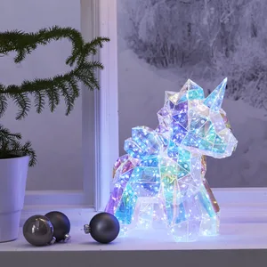 Jednorożec Led MAGIC 30cm na baterie