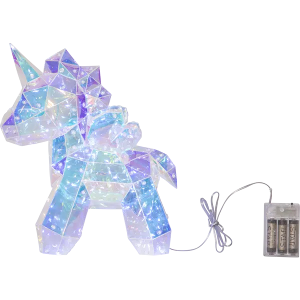 Jednorożec Led MAGIC 30cm na baterie — zdjęcie 2