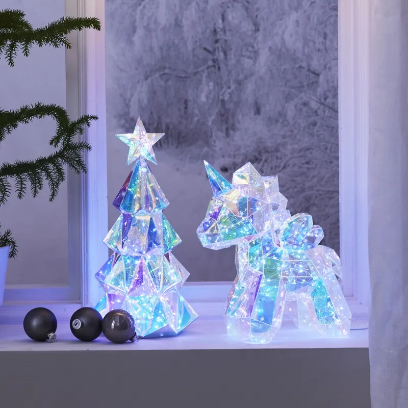 Jednorożec Led MAGIC 30cm na baterie — zdjęcie 4