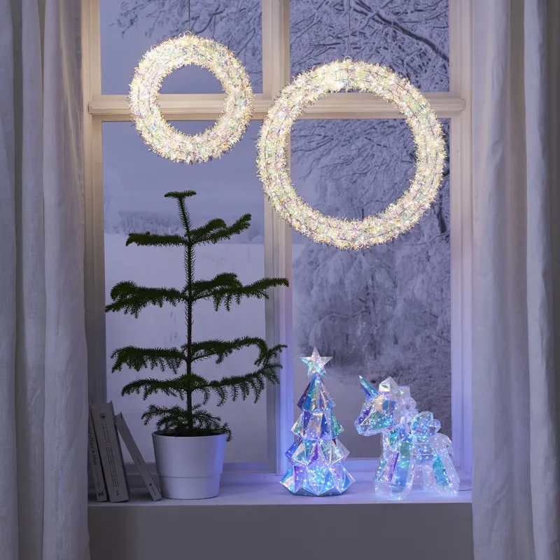 Jednorożec Led MAGIC 30cm na baterie — zdjęcie 5