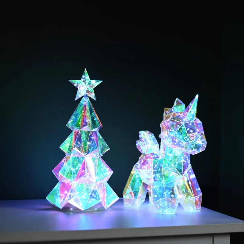 Jednorożec Led MAGIC 30cm na baterie — zdjęcie 6