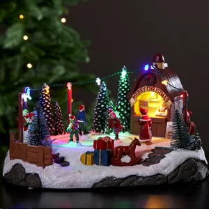 Pozytywka świąteczna lodowisko Led ICEVILLE