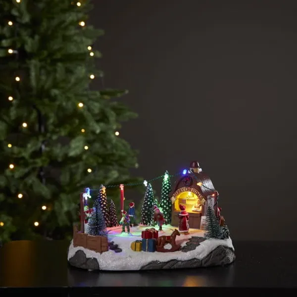 Pozytywka świąteczna lodowisko Led ICEVILLE — zdjęcie 5