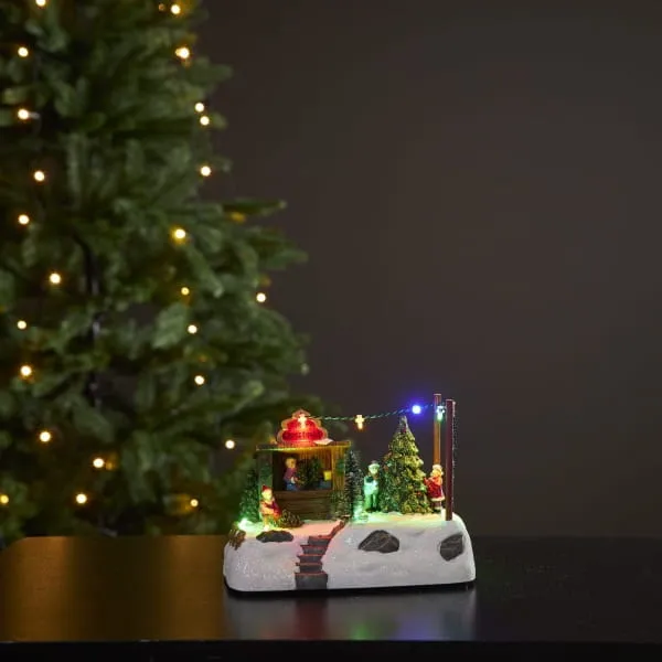 Pozytywka świąteczna sprzedaż choinek Led ICEVILLE — zdjęcie 6