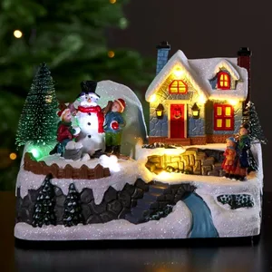 Pozytywka świąteczna wioska Led WINTERVILLE