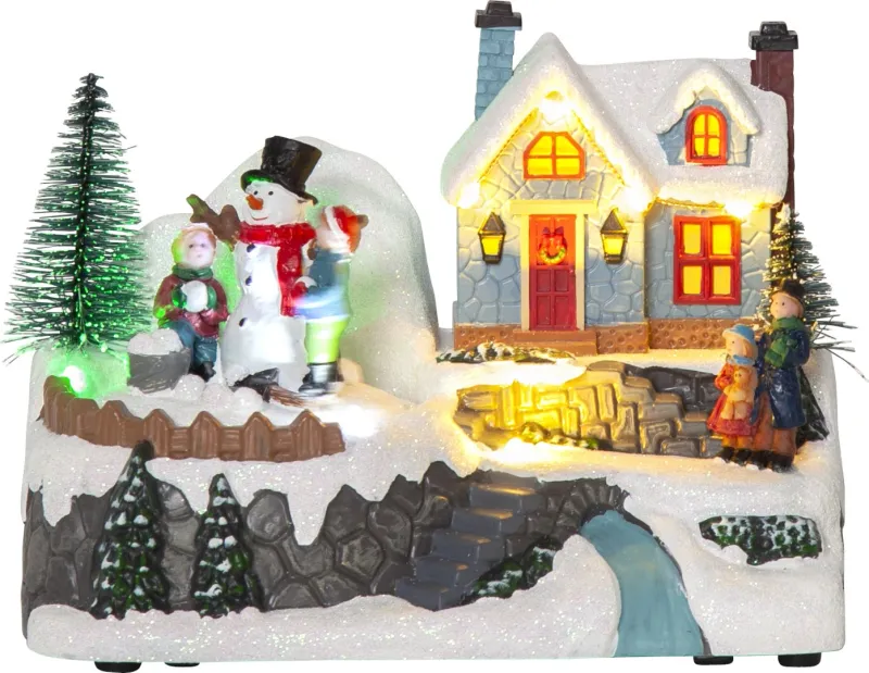 Pozytywka świąteczna wioska Led WINTERVILLE — zdjęcie 2