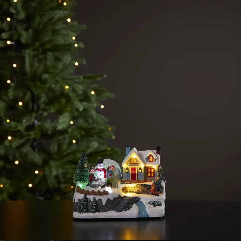 Pozytywka świąteczna wioska Led WINTERVILLE — zdjęcie 3
