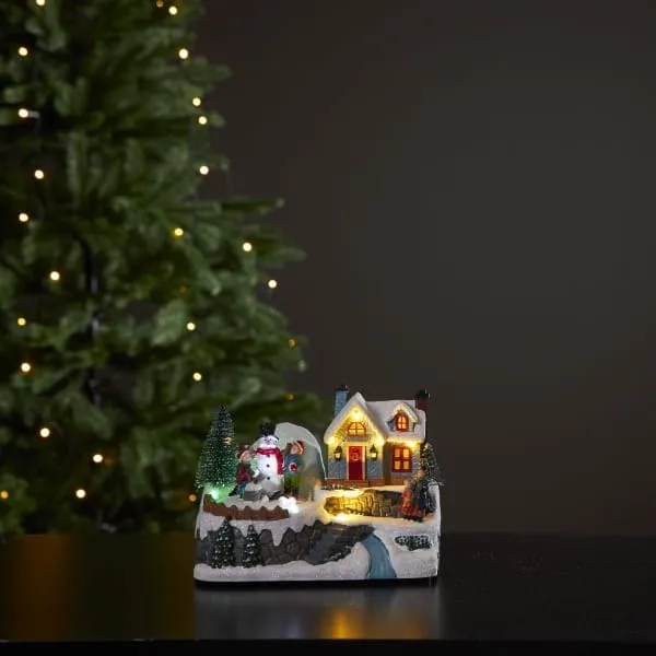 Pozytywka świąteczna wioska Led WINTERVILLE — zdjęcie 4