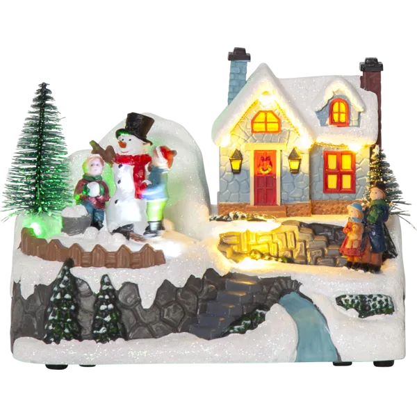Pozytywka świąteczna wioska Led WINTERVILLE — zdjęcie 6