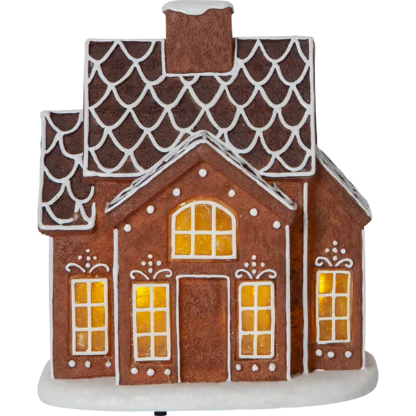 Scenka świąteczna chatka z piernika Led GINGERVILLE — zdjęcie 6