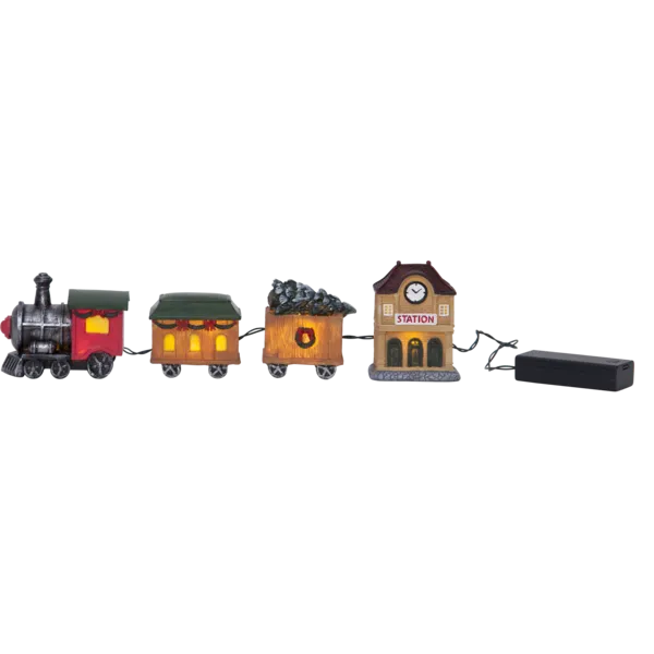 Scenka świąteczna ciuchcia Led KIDSVILLE — zdjęcie 4