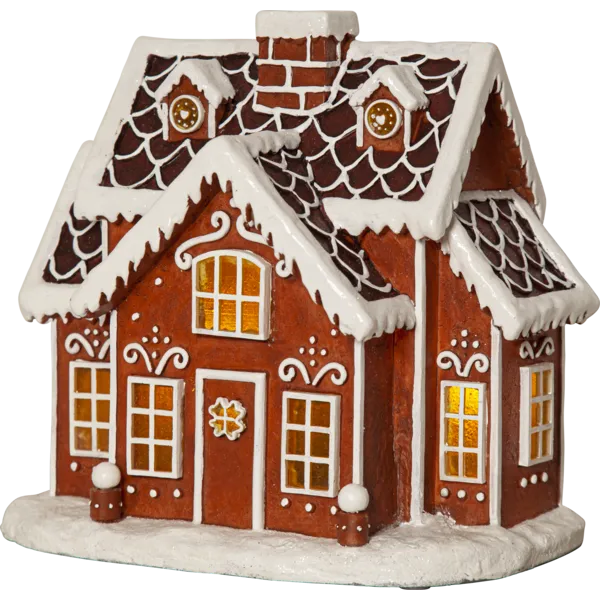 Scenka świąteczna domek z piernika Led GINGERVILLE — zdjęcie 2