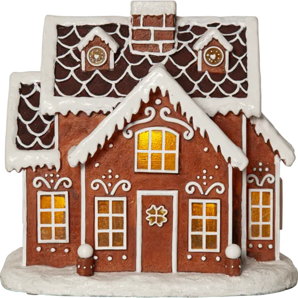 Scenka świąteczna domek z piernika Led GINGERVILLE — zdjęcie 8