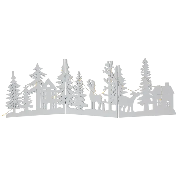 Scenka świąteczna drewniana Led FAUNA — zdjęcie 2