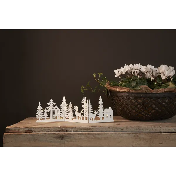 Scenka świąteczna drewniana Led FAUNA — zdjęcie 5
