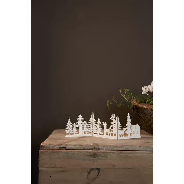 Scenka świąteczna drewniana Led FAUNA — zdjęcie 7