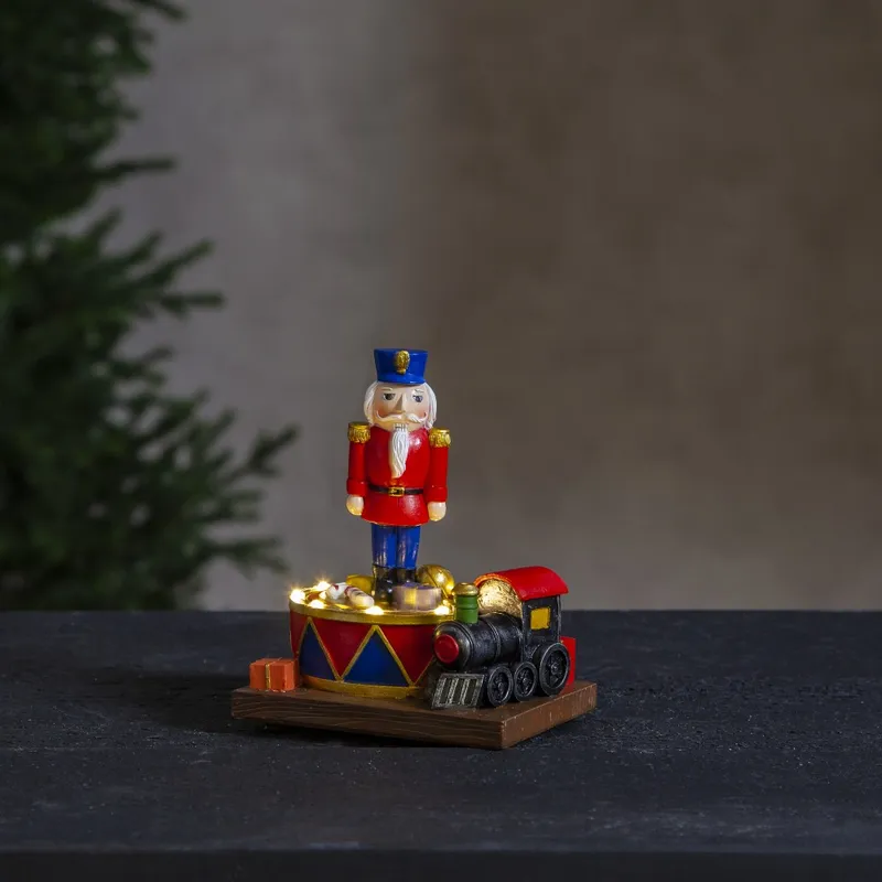 Scenka świąteczna dziadek do orzechów Led NUTCRACKER — zdjęcie 3