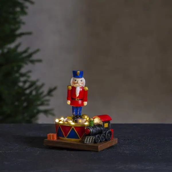 Scenka świąteczna dziadek do orzechów Led NUTCRACKER — zdjęcie 4