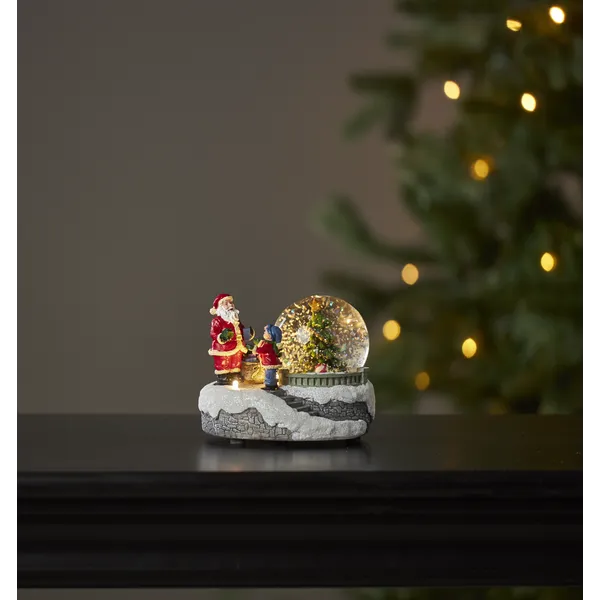 Scenka świąteczna szklana kula z choinką Led WINTERVILLE — zdjęcie 5