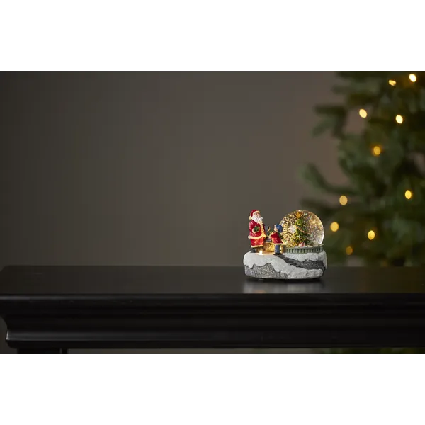 Scenka świąteczna szklana kula z choinką Led WINTERVILLE — zdjęcie 6