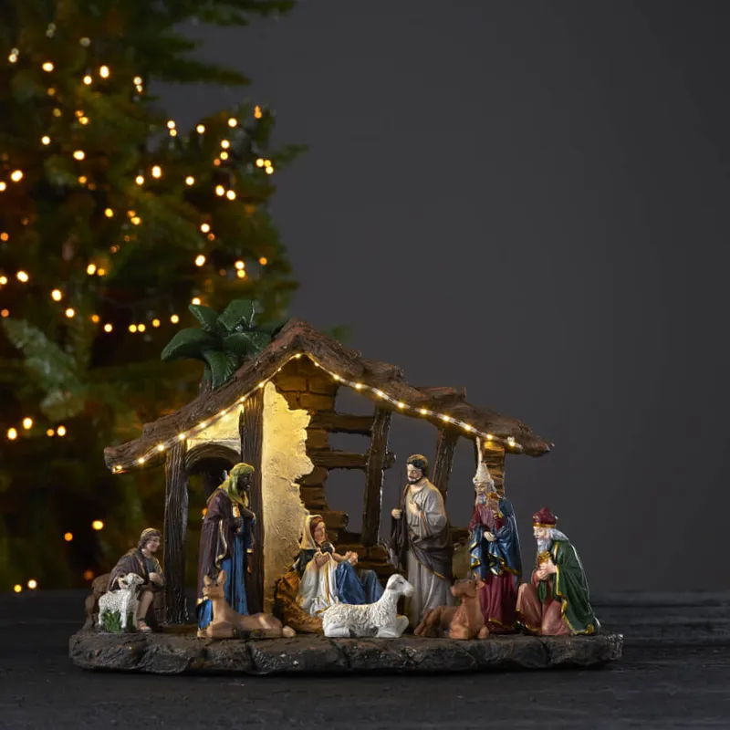 Scenka świąteczna szopka Led NATIVITY — zdjęcie 5