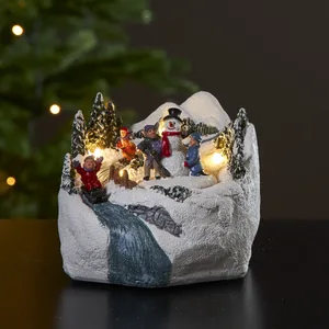 Scenka świąteczna zimowy krajobraz Led WINTERVILLE