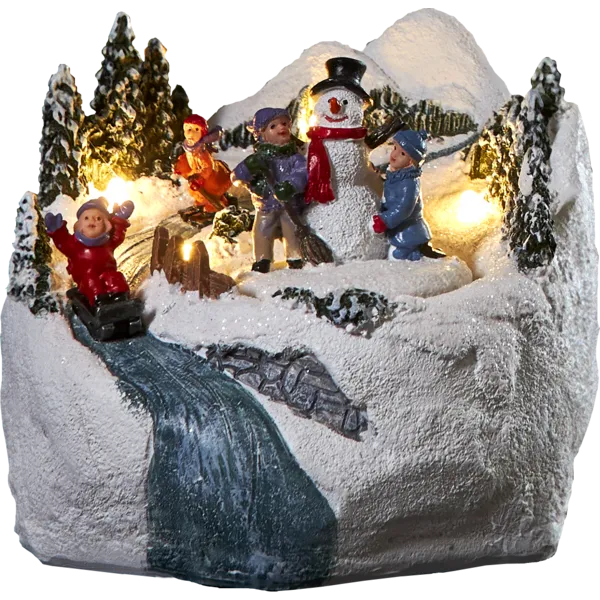 Scenka świąteczna zimowy krajobraz Led WINTERVILLE — zdjęcie 2