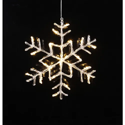 Śnieżynka wisząca biała ciepła Led ANTARCTICA 40cm — zdjęcie 5